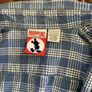 Large Mickey Mouse 100% cotton short sleeve shirt